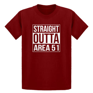Youth Straight Outta Area 51 Kids T-shirt