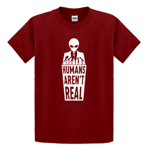 Youth Humans Aren't Real Kids T-shirt