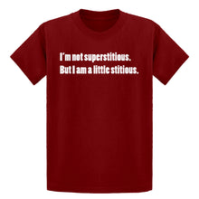 Youth I'm not superstitious Kids T-shirt