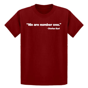 Youth We are Number One Kids T-shirt