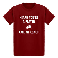 Youth Call me Coach Kids T-shirt