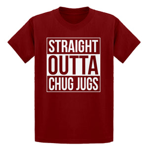 Youth Straight Outta Chug Jugs Kids T-shirt