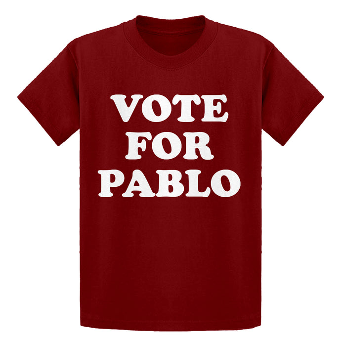 Youth Vote for Pablo Kids T-shirt