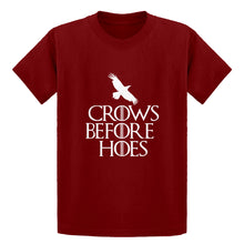 Youth Crows Before Hoes Kids T-shirt