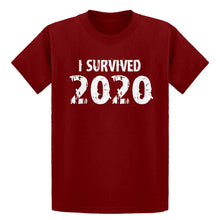 Youth I Survived 2020 Kids T-shirt
