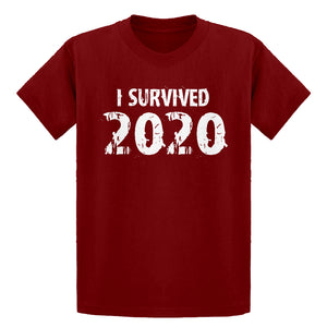 Youth I Survived 2020 Kids T-shirt