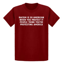 Youth Racism is so American Kids T-shirt