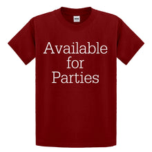 Youth Available for Parties Kids T-shirt