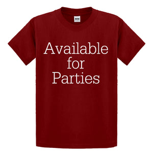 Youth Available for Parties Kids T-shirt