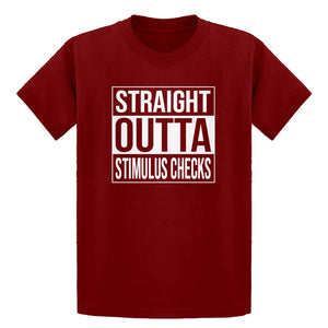 Youth Straight Outta Stimulus Checks Kids T-shirt