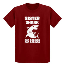 Youth Sister Shark Kids T-shirt