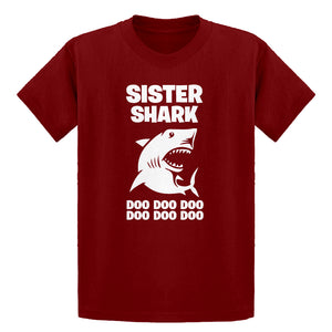 Youth Sister Shark Kids T-shirt