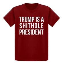 Youth Trump is a Shithole President Kids T-shirt