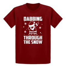 Youth Dabbing through the Snow Kids T-shirt