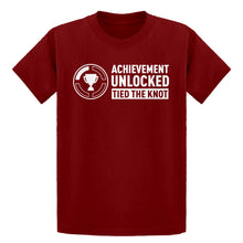 Youth Achievement Unlocked Tied the Knot Kids T-shirt