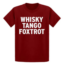 Youth WHISKY TANGO FOXTROT Kids T-shirt