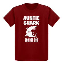 Youth Auntie Shark Kids T-shirt