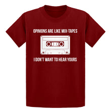 Youth Opinions are like Mixtapes Kids T-shirt