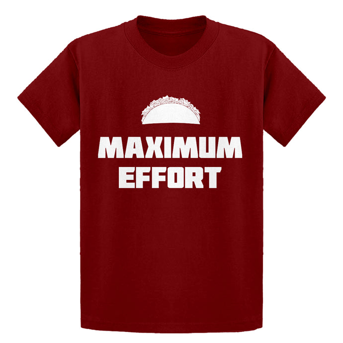 Youth Maximum Effort Taco Kids T-shirt
