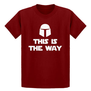 Youth This is the Way Kids T-shirt