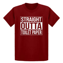 Youth Straight Outta Toilet Paper Kids T-shirt