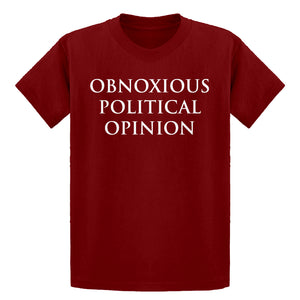 Youth Obnoxious Political Opinion Kids T-shirt
