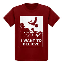 Youth I Want to Believe Kanto Sighting Kids T-shirt
