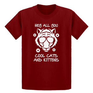 Youth Hey all you Cool Cats and Kittens Kids T-shirt
