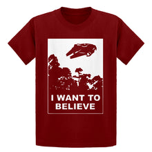 Youth I Want to Believe Star Ship Kids T-shirt