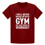 Youth Never Break Up With Gym Kids T-shirt