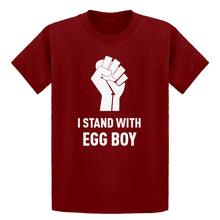 Youth I Stand with Egg Boy Kids T-shirt