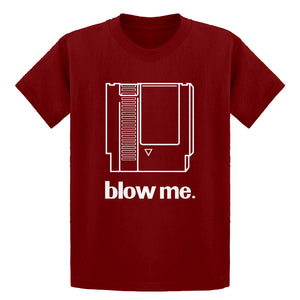 Youth Blow Me Game Cartridge Kids T-shirt