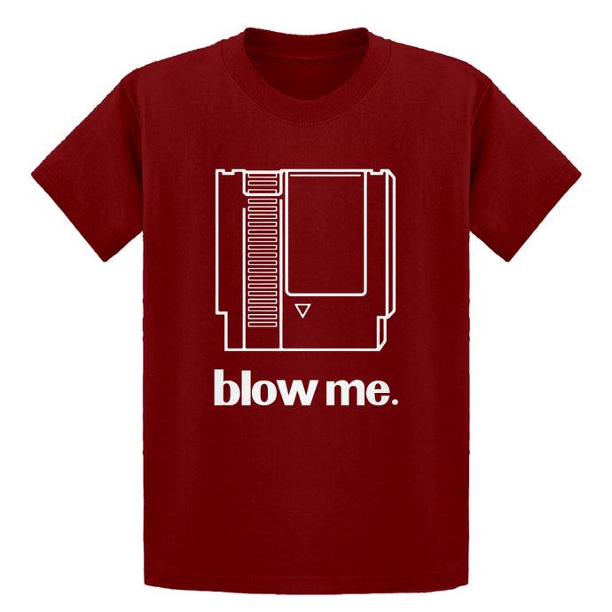 Youth Blow Me Game Cartridge Kids T-shirt