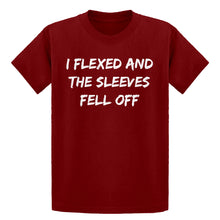 Youth I Flexed and the Sleeves Fell Off Kids T-shirt