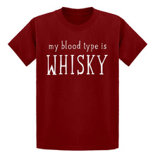 Youth My Blood Type is Whisky Kids T-shirt