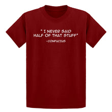 Youth Confucius say Kids T-shirt