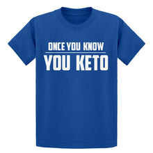 Youth Once You Know, You Keto Kids T-shirt