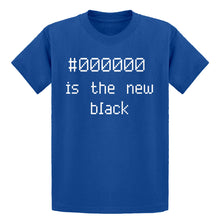Youth 000000 is the new black Kids T-shirt
