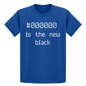 Youth 000000 is the new black Kids T-shirt