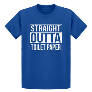 Youth Straight Outta Toilet Paper Kids T-shirt