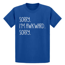 Youth Sorry I'm Awkward Sorry Kids T-shirt