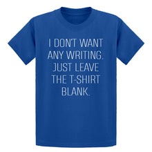 Youth Leave the Tshirt Blank Kids T-shirt