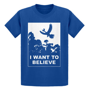 Youth I Want to Believe Kanto Sighting Kids T-shirt