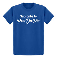 Youth Subscribe to PewDiePie Kids T-shirt