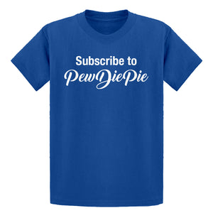 Youth Subscribe to PewDiePie Kids T-shirt