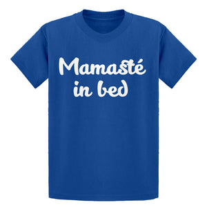 Youth Mamaste in Bed Kids T-shirt