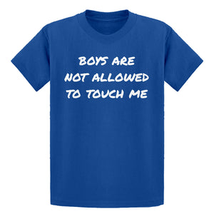 Youth Boys are not Allowed to Touch Me Kids T-shirt