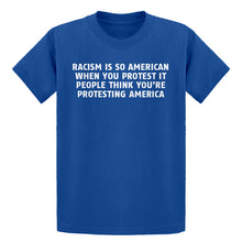 Youth Racism is so American Kids T-shirt