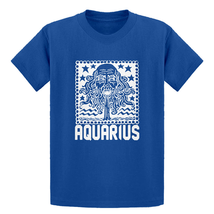 Youth Aquarius Zodiac Astrology Kids T-shirt