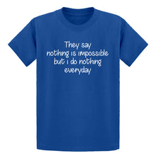 Youth Nothing is Impossible Kids T-shirt